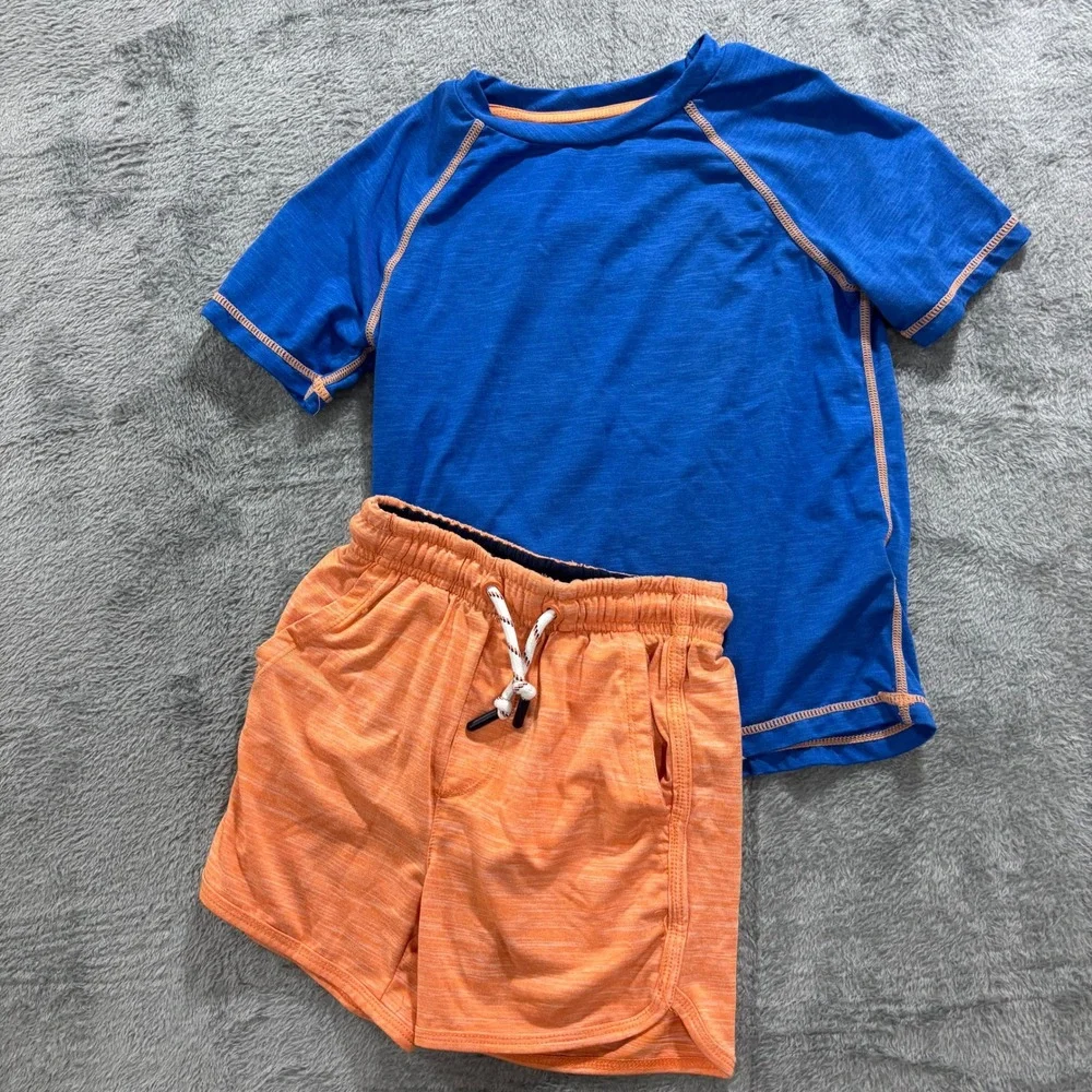 Tommy Bahama Cat & Jack 365kids Boys 4T 5T Bundle Shirts Shorts Casual 4pc Lot